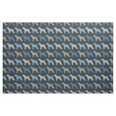 Tissu Terrier russe noir (Fat Quarter)
