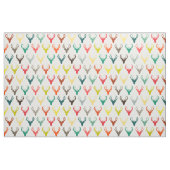 Tissu tête de cerf rétro crème simple (Fat Quarter)