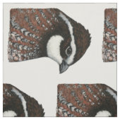 Tissu Tête de colin de Virginie (Échantillon)