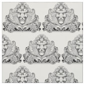 Tissu tête de lion (Échantillon)
