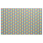 Tissu Tête de lion géométrique (Yard)
