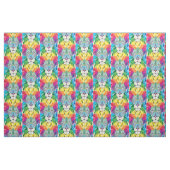 Tissu Tête de lion géométrique (Fat Quarter)