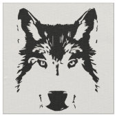 Tissu Tête de loup (Détail)