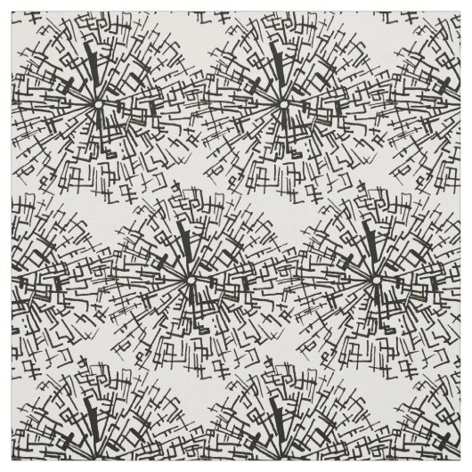 Tissu Tête de pissenlit (Échantillon)
