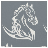 Tissu tête du cheval (Fermer)