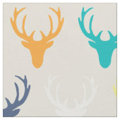 Tissu Têtes simples de cerfs communs de Seaview (Fermer)