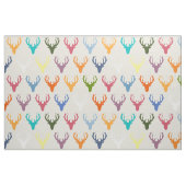 Tissu Têtes simples de cerfs communs de Seaview (Fat Quarter)