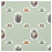 Tissu Teups vintages et Pois (Échantillon)