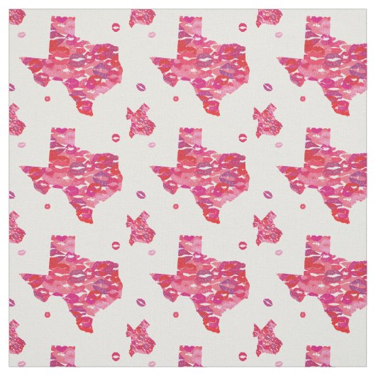 Tissu Texas Kisses (Échantillon)