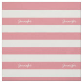 Tissu Texte et rayures faits sur commande (Échantillon)