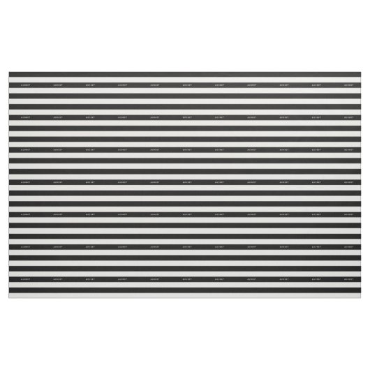 Tissu Texte et rayures faits sur commande (Yard)