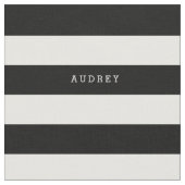 Tissu Texte et rayures faits sur commande (Fermer)