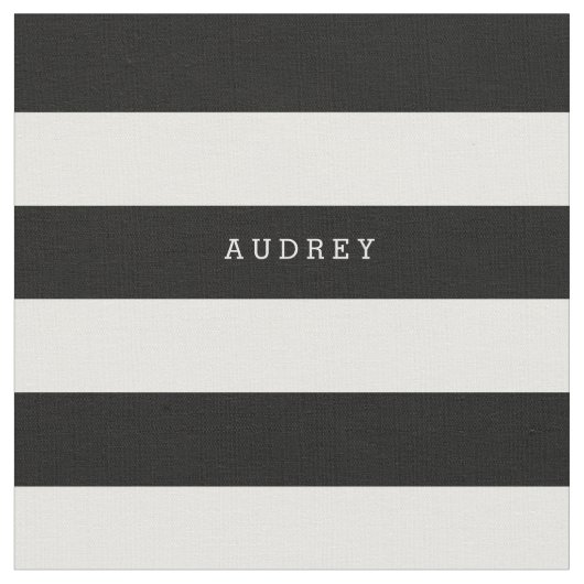 Tissu Texte et rayures faits sur commande (Fermer)