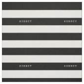 Tissu Texte et rayures faits sur commande (Échantillon)