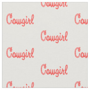 Tissu Texte occidental de corde de cow-girl de rodéo