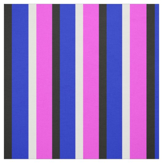 Tissu Textile Grilles Bleues Violettes (Échantillon)