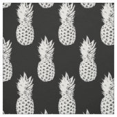 Tissu textile motif à ananas tropical (Échantillon)
