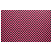 Tissu Textile Motif Pink Black Checker (Yard)