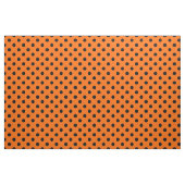 Tissu Textile Pois orange (Fat Quarter)