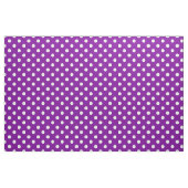 Tissu Textile Pois violet blanc (Fat Quarter)