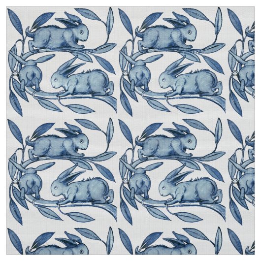 Tissu Textiles de William De Morgan Rabbits (Échantillon)