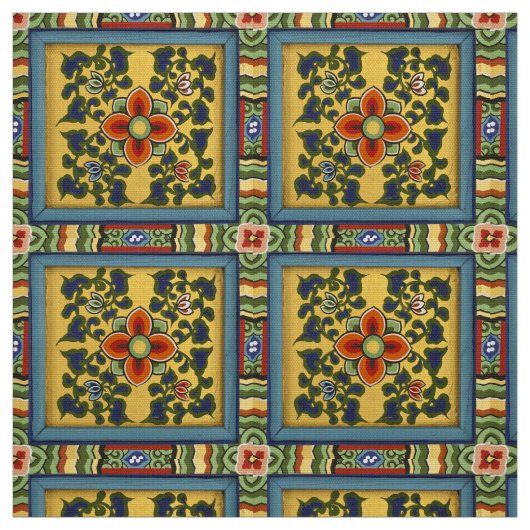 Tissu Textiles muraux traditionnels Motif (Échantillon)