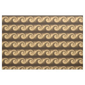 Tissu texture abstraite en spirale dorée (Fat Quarter)