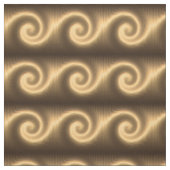 Tissu texture abstraite en spirale dorée (Échantillon)