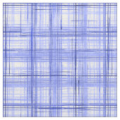 Tissu texture blanche bleue classique de plaid de tartan (Détail)