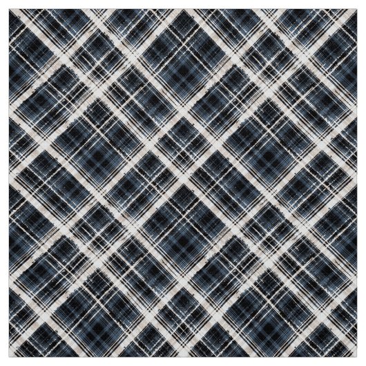 Tissu texture blanche noire classique checkered de plaid (Échantillon)