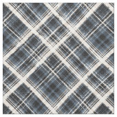 Tissu texture blanche noire classique checkered de plaid (Détail)