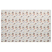 Tissu Texture chouette drôle (Fat Quarter)
