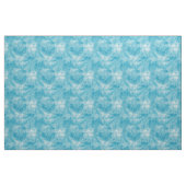 Tissu Texture de corail bleu et blanc ciel (Yard)