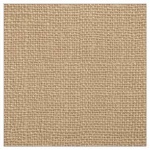 Tissu Texture rustique florale simple de toile de jute