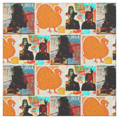 Tissu Thanksgiving Modern Art Collage (Fermer)