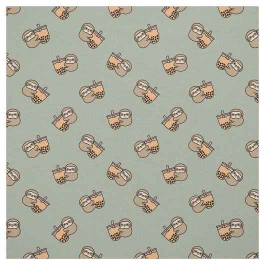 Tissu Thé à bulle mou et fentes (Échantillon)
