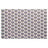 Tissu thé à bulles mignonnes (Yard)
