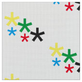 Tissu The asterisk (Fermer)