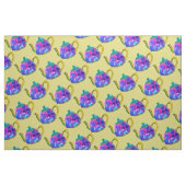 Tissu Théière à aquarelle (Fat Quarter)