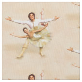 Tissu Thème Ballet Pale Peach Dancers Design (fermé)