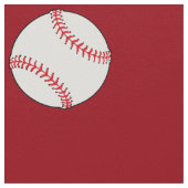 Tissu Thème de baseball Fabric Rouge BG HAMbyWG (Détail)