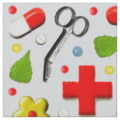 Tissu Thème Médical (Détail)