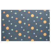 Tissu Thème spatial Soleil et Planètes Joyeux (Fat Quarter)