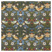 Tissu Thief fraise par William Morris Fabric (Détail)