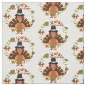 Tissu thistesse trump turkey (Échantillon)