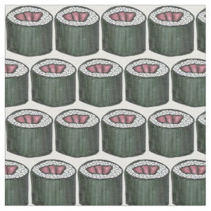 Tissu Thon épicé Roll Sushi Japonais Nourriture Maki Rol