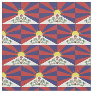 Tissu Tibet & Tibetan Flag Tissus / Himalaya