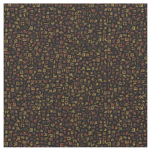 Tissu Tibétain (Fermer)