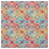 Tissu Tie-dye floral (Échantillon)