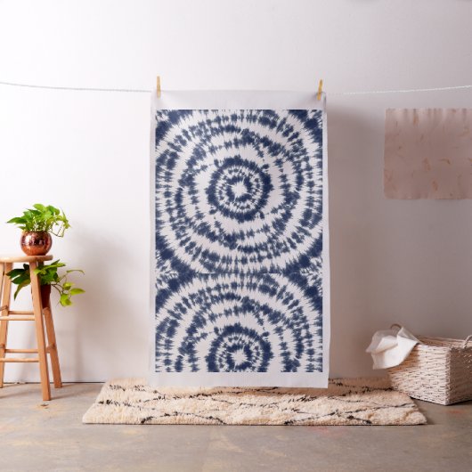 Tissu Tie Dye Indigo (In Situ)
